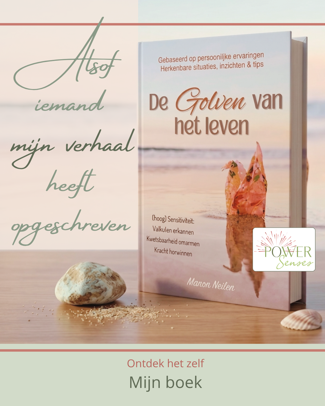 Boek 'De golven van het leven'