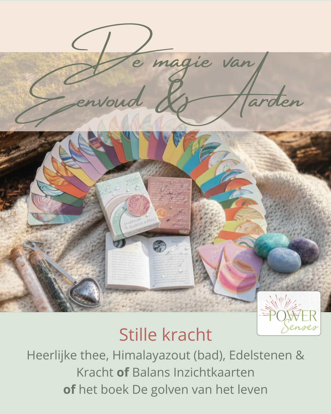 Cadeautje 'Stille kracht'- De magie van eenvoud en aarden