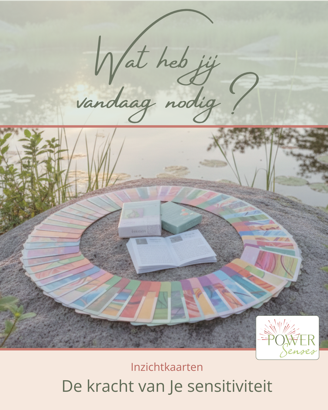 Inzichtkaarten 'De kracht van je sensitiviteit'